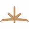 Ekena Millwork Alberta Smooth Timber Gable Bracket, Western Red Cedar, 72"W x 39"H x 1 1/2"D x 5 1/2"F, 13/12 Pitch GBW072X39X0206ALB00SWR - alternate 1
